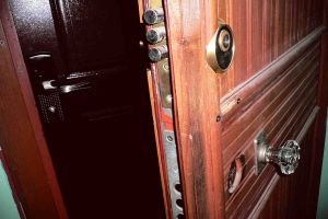 металлическая дверь фото